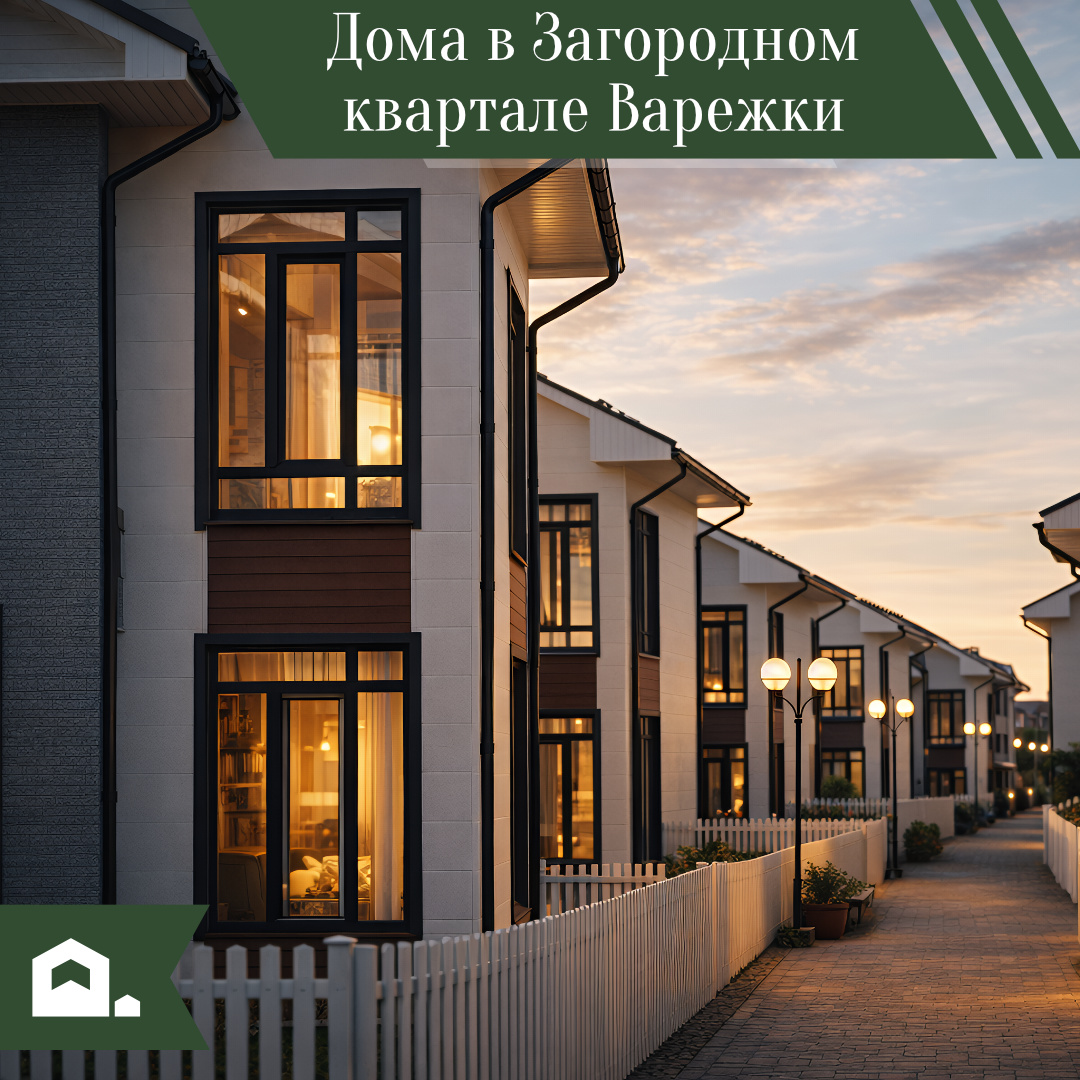 Дома в Загородном квартале Варежки